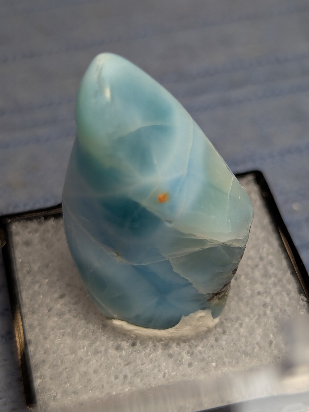 Larimar Polished Chunky Slab Piece - Picture 5 of 6